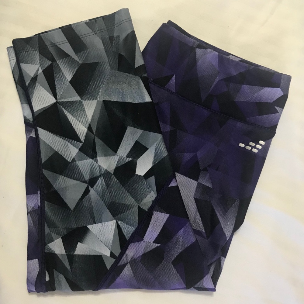 BCG Women's Athletic Printed Training Capri Pants